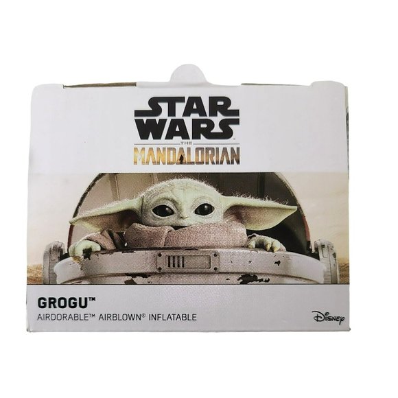 Star Wars Baby Yoda Grogu Mandalorian 24" Airblown Disney Christmas Inflatable - Picture 3 of 3